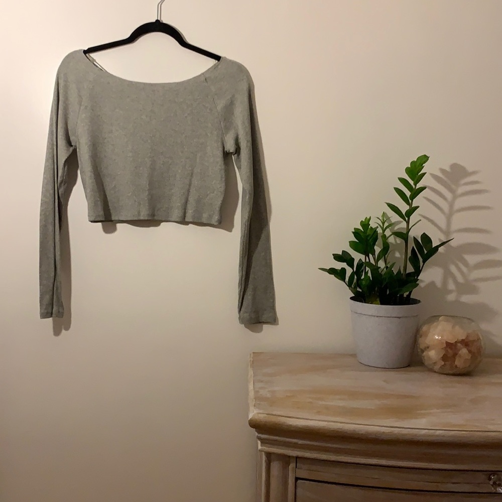 Wild Fable Ribbed Crop Top